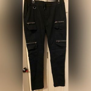 Hot Topic Black Zipper Pants